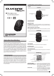 Handleiding A.Menarini Glucofix Tech Bloedglucosemeter