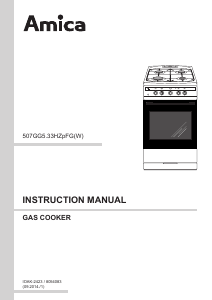 Manual Amica 508GG5 Range