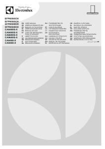 Bruksanvisning Electrolux CA6600IS-X Köksfläkt