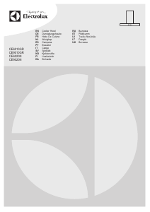 Handleiding Electrolux CE9010GR Afzuigkap