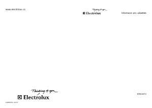 Manuál Electrolux EFA9673X Odsavač par