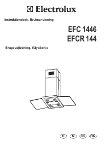 Bruksanvisning Electrolux EFCR144X Kjøkkenvifte