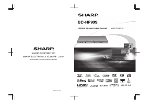 Mode d’emploi Sharp BD-HP90S Lecteur de blu-ray