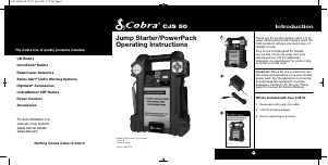 Manual Cobra CJS 50 Jump Starter