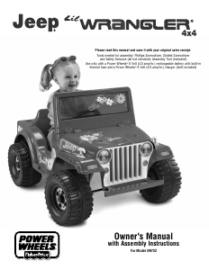 Manual Fisher-Price N9732 Jeep Wrangler Kids Car