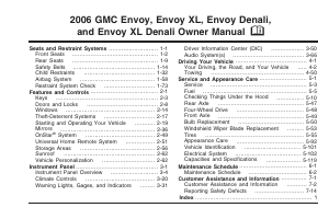 Manual GMC Envoy Denali (2006)