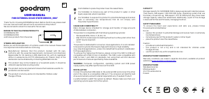 Manual Goodram HX100 SSD