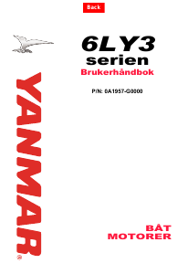 Bruksanvisning Yanmar 6LY3-ETP Båtmotor