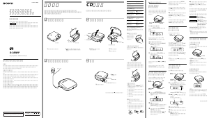 説明書 ソニー D-180WP ディスクマン