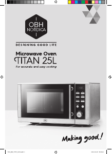 Manual OBH Nordica 7555 Titan Microwave