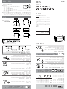 説明書 ソニー SU-F300S TVベンチ
