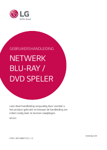 Handleiding LG BP350 Blu-ray speler