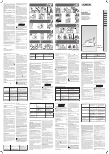 Manual Siemens TB46230 Slider S3 Secure Power Iron