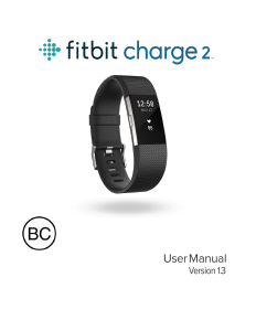 Manual Fitbit Charge 2 Activity Tracker