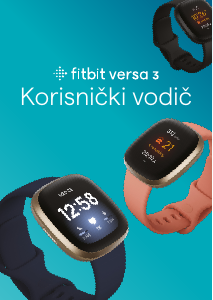 Priručnik Fitbit Versa 3 Pametni sat