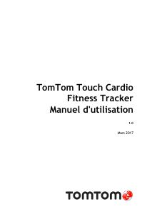 Mode d’emploi TomTom Touch Cardio Tracker d'activité