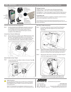 Manual Arkon SM5-MV5003G3 Phone Mount