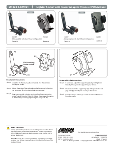 Manual Arkon CM921 Phone Mount