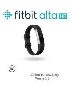 Handleiding Fitbit Alta HR Activity tracker