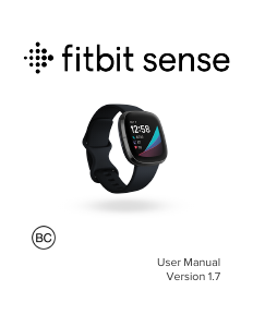 Manual Fitbit Sense Smart Watch