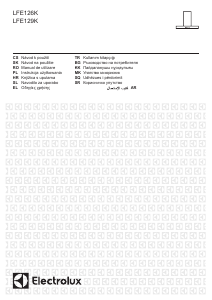 Instrukcja Electrolux LFE126K Okap kuchenny