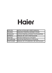 Manual de uso Haier HADG6DS46BWIFI Campana extractora