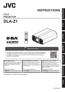 Handleiding JVC DLA-Z1 Beamer