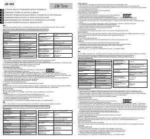 Manual Little Doctor LD-303 Termometru