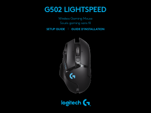 Manual de uso Logitech G502 Lightspeed Ratón