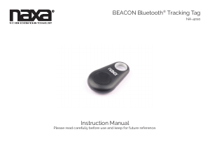 Handleiding Naxa NA-4010 Bluetooth tracker