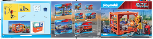 Handleiding Playmobil set 70774 Harbour Container productie