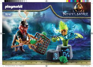 Εγχειρίδιο Playmobil set 70747 Novelmore Μάγος των φυτών