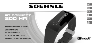 Mode d’emploi Soehnle Fit Connect 200 HR Tracker d'activité