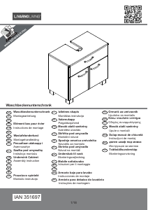 Manual Livarno IAN 351697 Base Cabinet