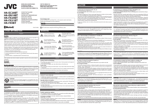 Manual JVC HA-EC20BT Headphone