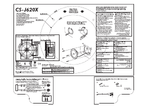 Handleiding JVC CS-J620X Autoluidspreker
