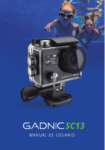 Manual de uso Gadnic MCDEP013 Action cam