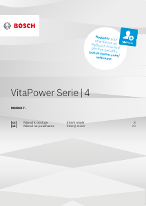 Návod Bosch MMB6172B VitaPower Serie 4 Mixér