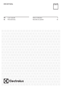 Mode d’emploi Electrolux EEC87300L Lave-vaisselle