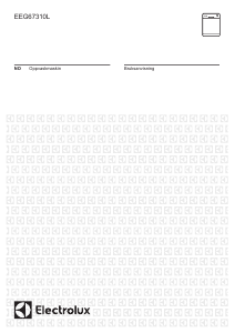 Bruksanvisning Electrolux EEG67310L Oppvaskmaskin