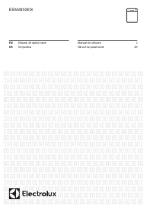 Manual Electrolux EEM48300IX Maşină de spălat vase