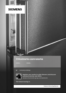 Instrukcja Siemens KI86NVFE0 Lodówko-zamrażarka