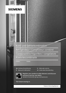 Manuale Siemens KI86NNSF0 Frigorifero-congelatore