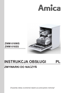 Instrukcja Amica ZWM 616 WS Zmywarka