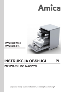Instrukcja Amica ZWM 626 IES Zmywarka