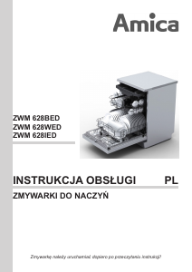 Instrukcja Amica ZWM 628 IED Zmywarka