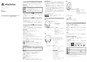 説明書 ソニー CUHJ-15007 PlayStation ヘッドフォン