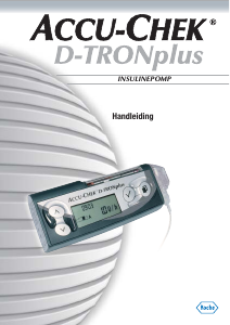 Handleiding Accu-Chek D-TRONplus Insulinepomp