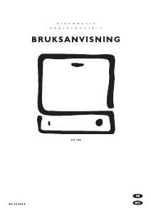 Bruksanvisning Electrolux ESF236 Oppvaskmaskin