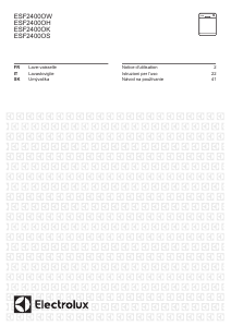 Manuale Electrolux ESF2400OK Lavastoviglie